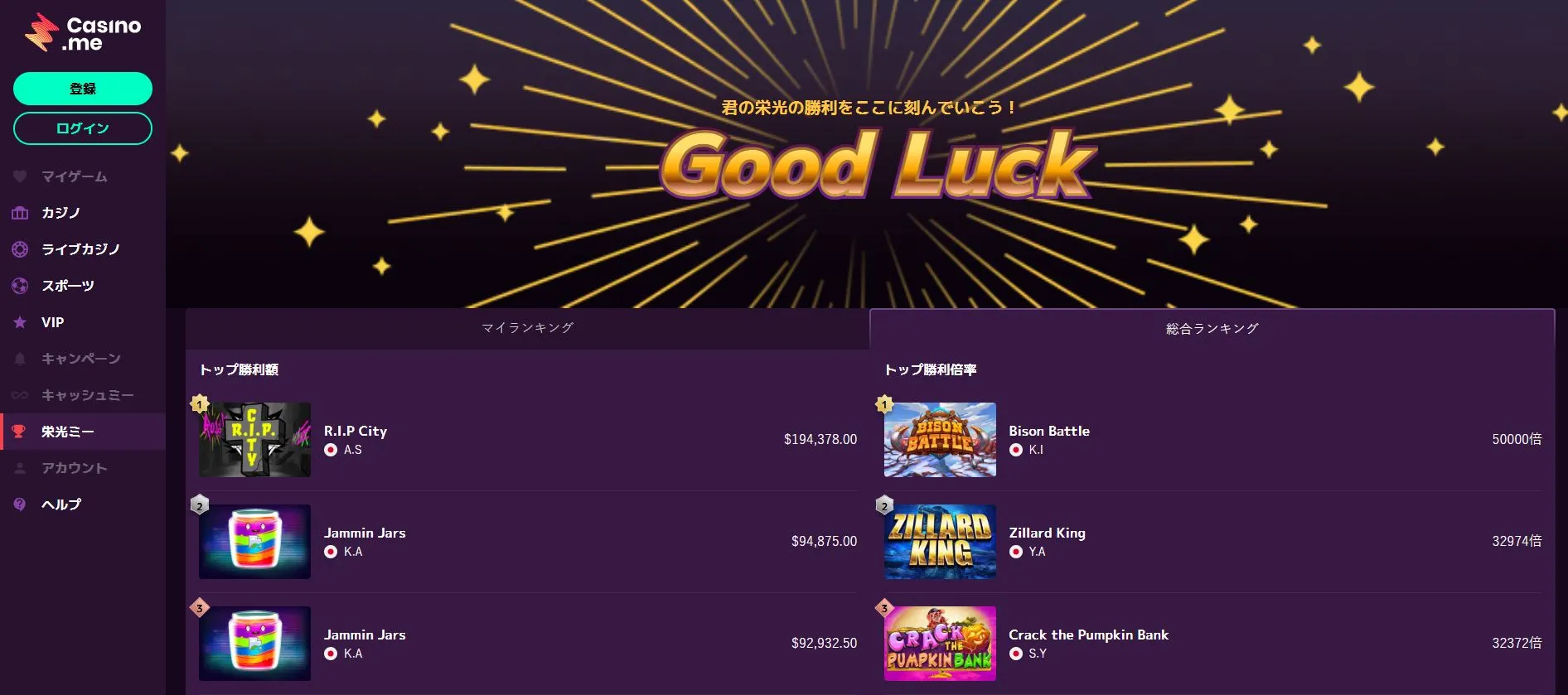 ログインの手順 ログインの手順